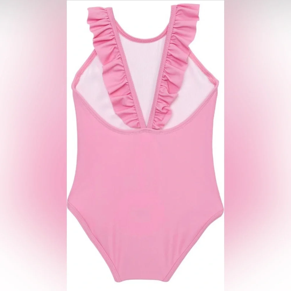 Chloé Kids Ruffle One Piece Swimsuit - Picture 2 of 9